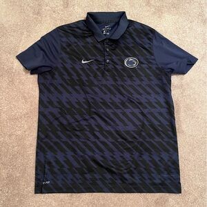 Penn State Men’s Nike Dri Fit Short Sleeve Polo